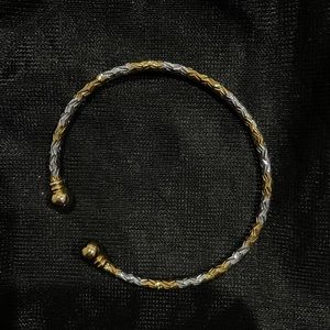 Silver and Gold Cuff
